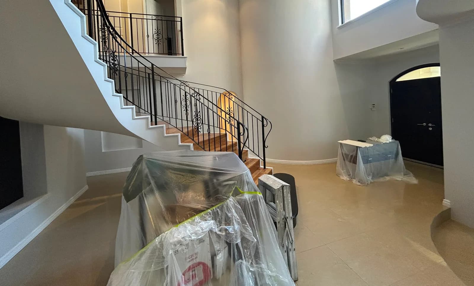 Entry and stair void repaint
