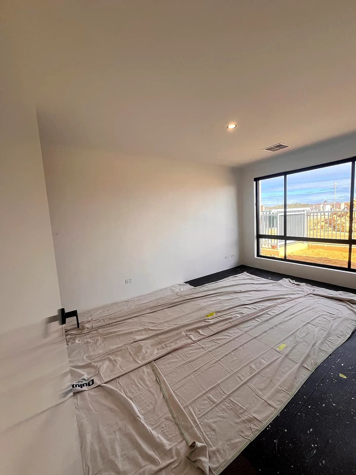 Interior repaint in progress, Mirrabooka