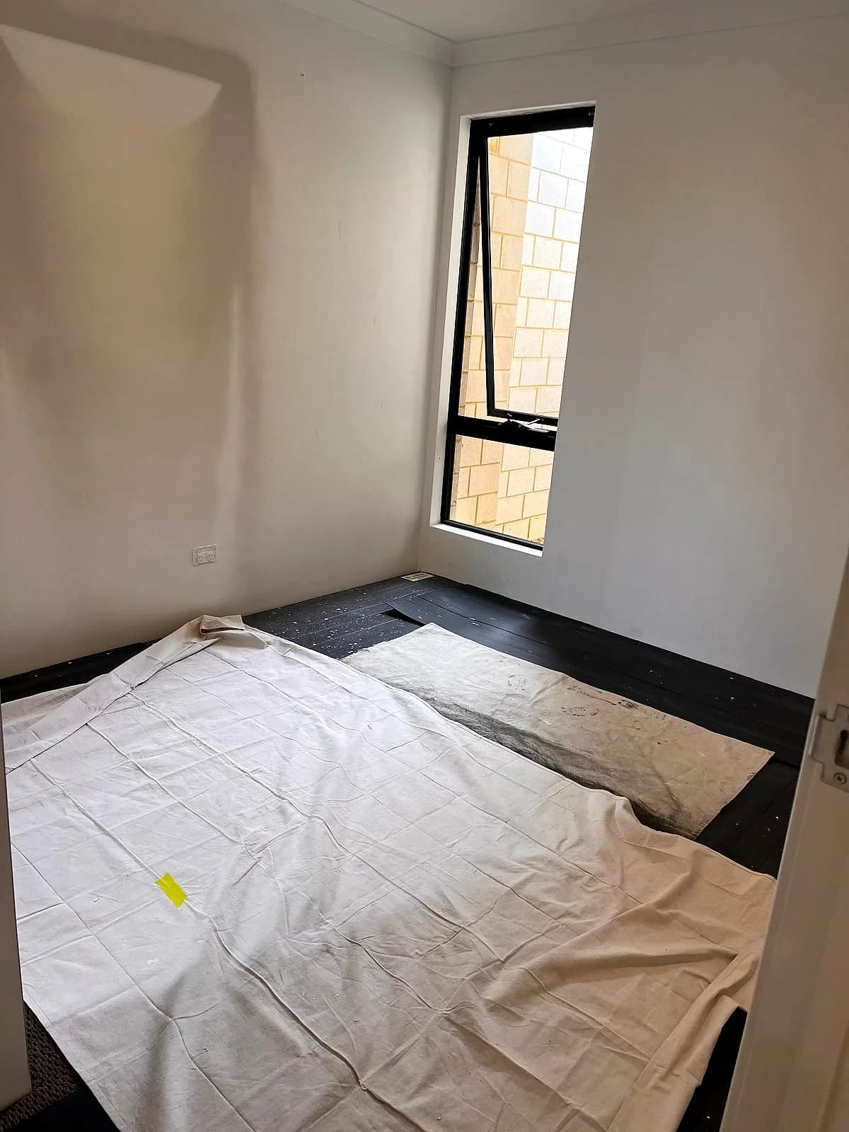 Interior repaint in progress, Mirrabooka